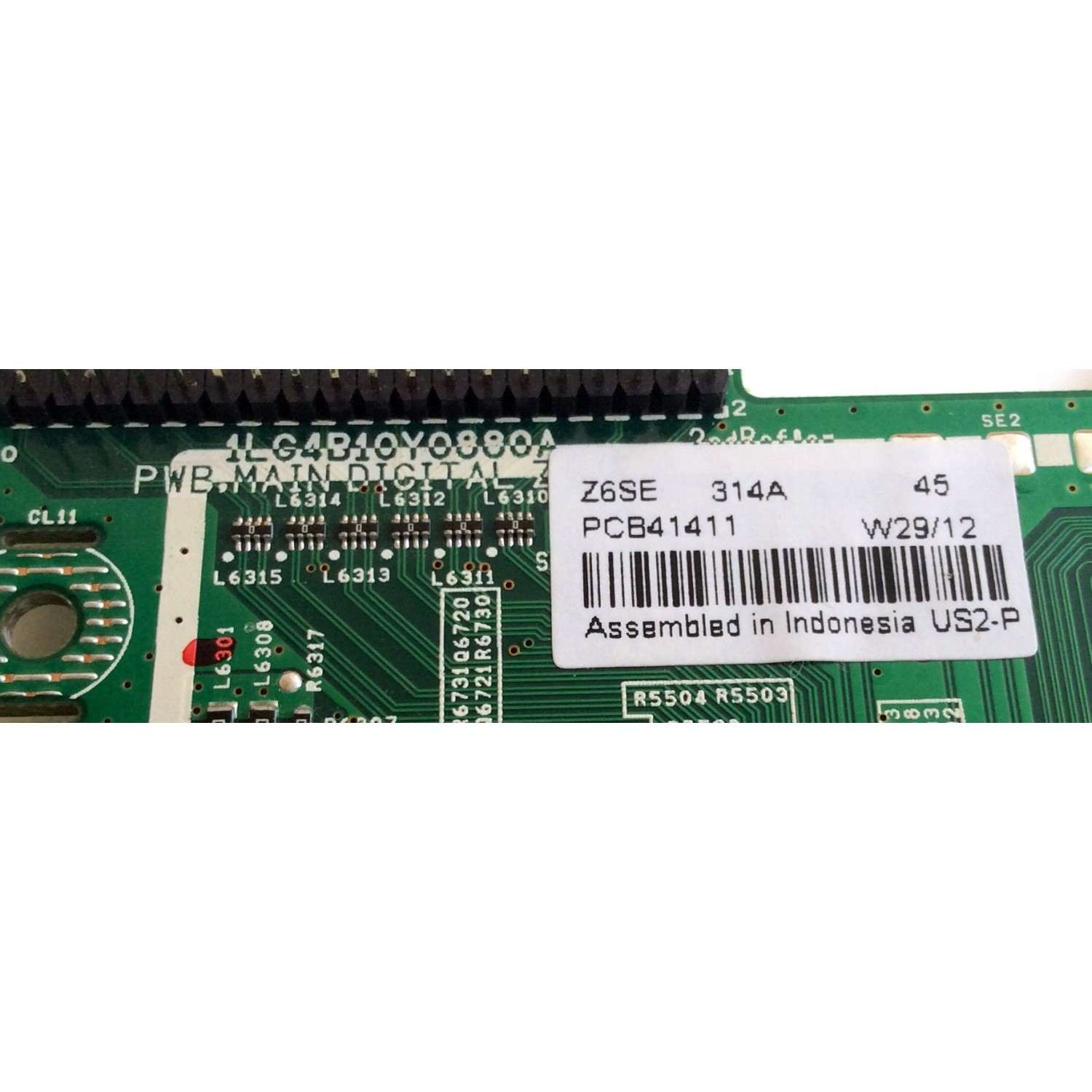 MAIN / SANYO Z6SE / 1LG4B10Y0880A Z6SE / 1LG4B10Y0880A / PANEL V390HJ1-L02 Rev.C1 / MODELOS DP39842 P39842-00 / FVM3982 P39842-01 - Imagen 2